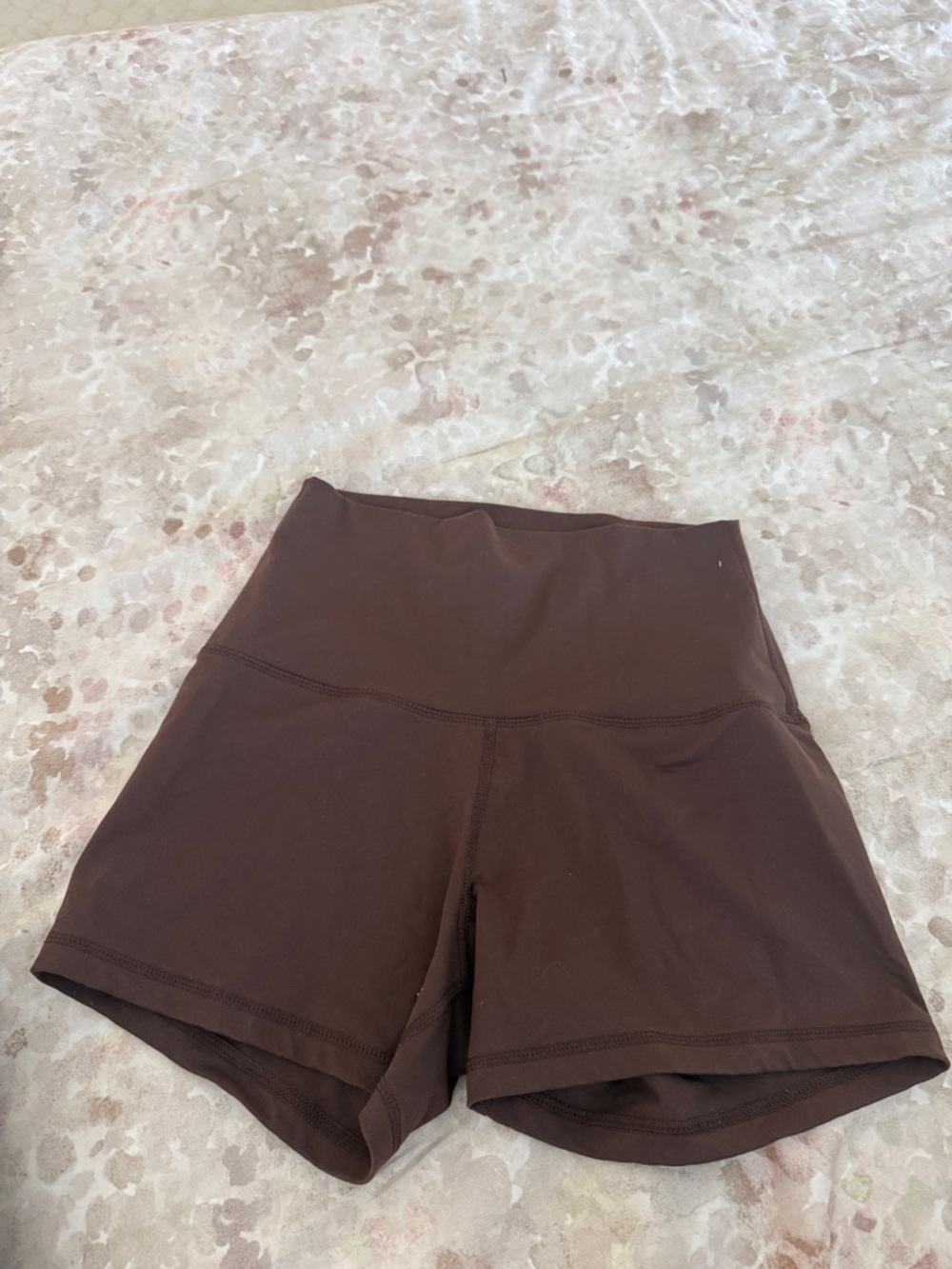Born Primitive High-Waist Shorts in Chocolate Brown